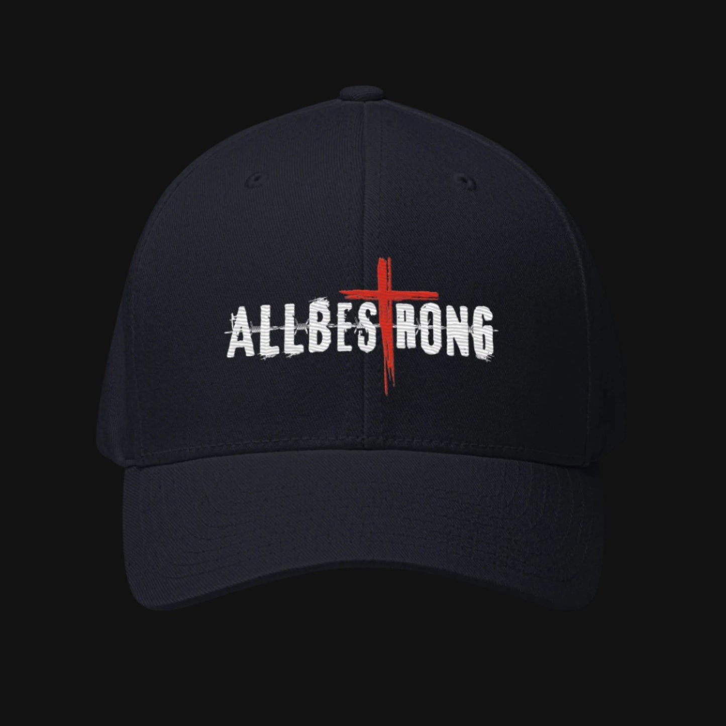 All Be Strong Cross Flexfit Hat