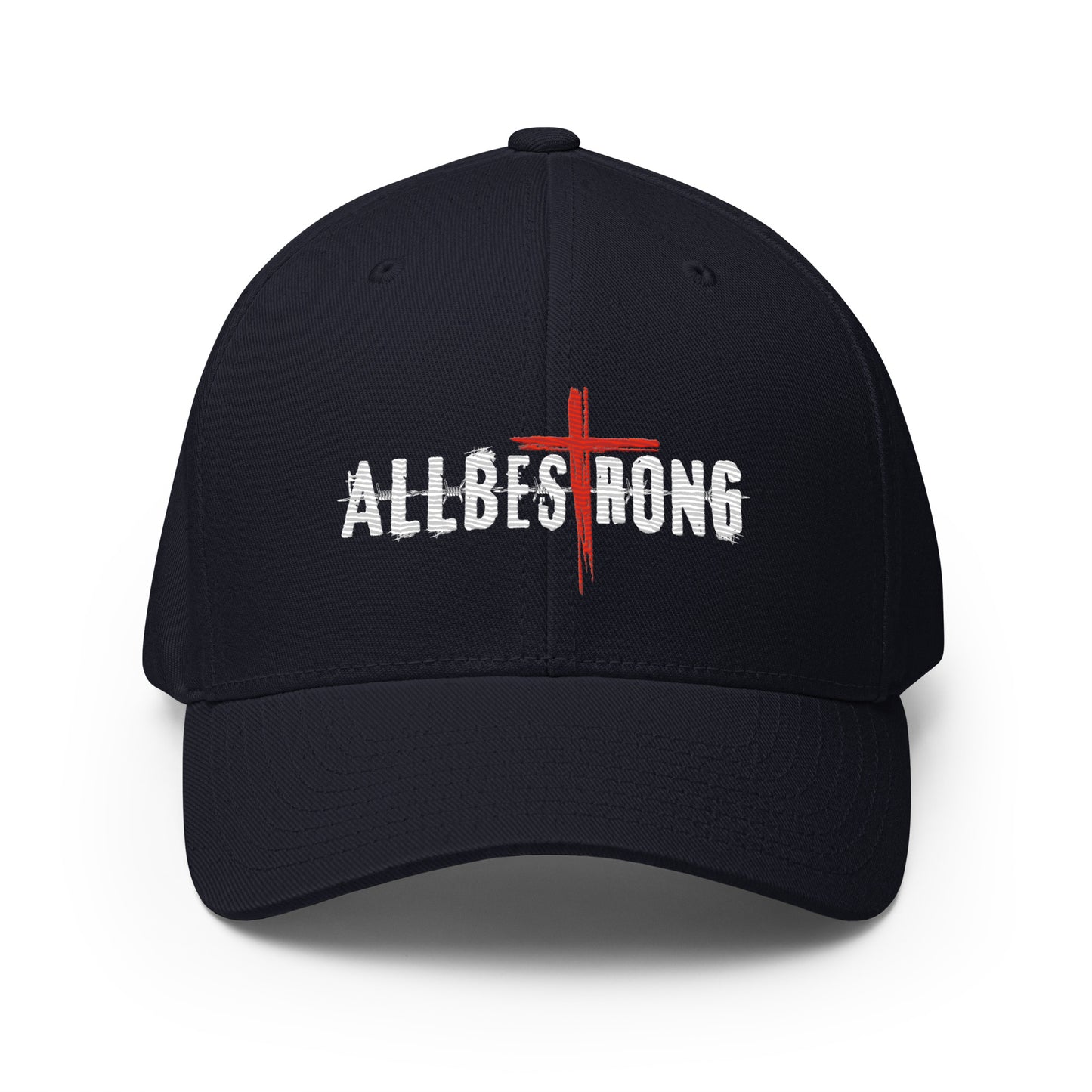 All Be Strong Cross Flexfit Hat