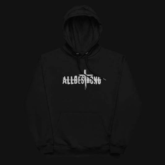 All Be Strong Cross Premium Hoodie (Black)